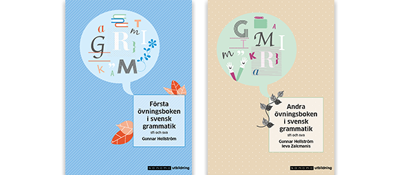 Första och andra övningsboken i grammatik, upplaga 2