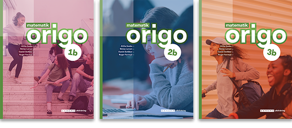 Matematik Origo för spår b, upplaga 3