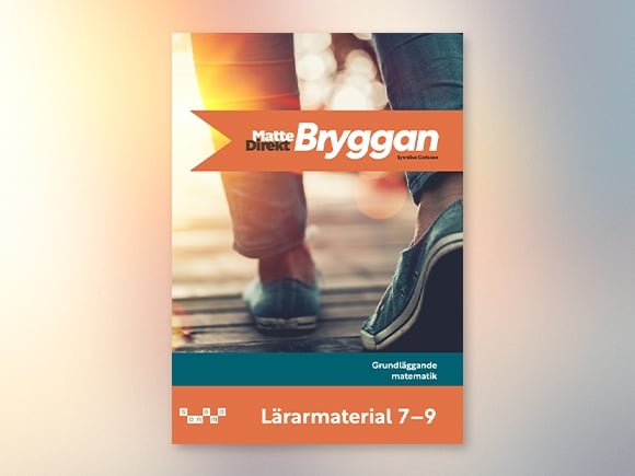 Omslaget till Bryggan lärarmaterial på en platta