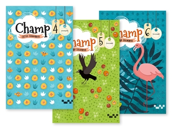 Omslag till Champ extra grammar 4, 5 och 6