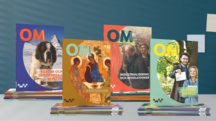 Bokomslag till OM-serien