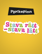 Plockepinn - Stava rätt - stava lätt