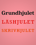 Grundhjulet, upplaga 1