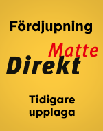Matte Direkt, upplaga 1