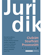 Juridik - civilrätt, straffrätt, processrätt upplaga 6