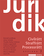 Juridik - civilrätt, straffrätt, processrätt, upplaga 7