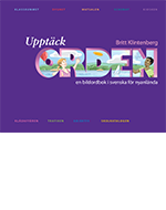 Upptäck orden - en bildordbok i svenska, upplaga 1