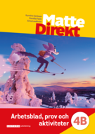 Matte Direkt 4B Arbetsblad, prov och aktiviteter (pdf)