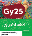 Ausblicke 3 Lärarhandledning inkl. ljudfiler (pdf + mp3)