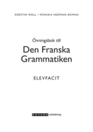 Den Franska Grammatiken, upplaga 2