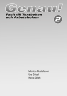 Genau! 2 Elevfacit (5-pack)