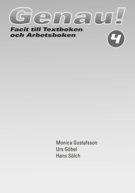 Genau! 4 Facit 5-pack