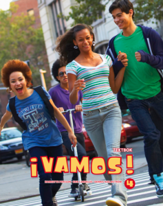 ¡Vamos! 4 Textbok inkl. ljudfiler och elevwebb