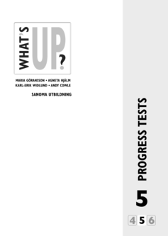 What's Up? 5 Progress tests (5-pack)