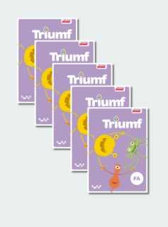 Matte Direkt Triumf F Elevbok A (5-pack)