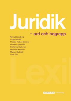 Juridik - ord och begrepp