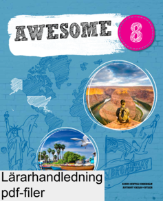 Awesome English 8 Teacher's Guide ljudfiler/facit (pdf+mp3)