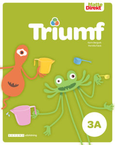 Matte Direkt Triumf 3A Elevbok röd