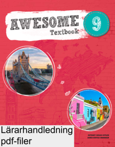 Awesome English 9 Teacher's Guide ljudfiler/facit (pdf+mp3)