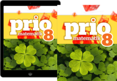 Prio Matematik 8 Elevpaket (Grundbok + elevlicens)