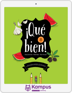 Qué bien 8 Digital (lärarlicens)