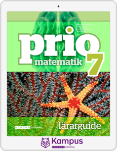 Prio Matematik 7 Digital (lärarlicens)