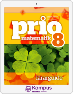 Prio Matematik 8 Digital (lärarlicens)