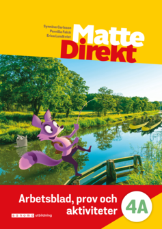 Matte Direkt 4A Arbetsblad, prov och aktiviteter (pdf)