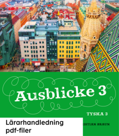 Ausblicke 3 Lärarhandledning inkl. ljudfiler (pdf + mp3)