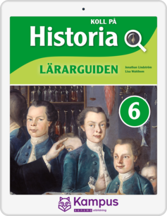 Koll på Historia 6 Digital (lärarlicens) upplaga 2