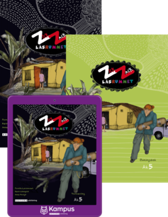 ZickZack 5 Läsrummet Elevpaket (text.bok+övn.bok+elevlicens)