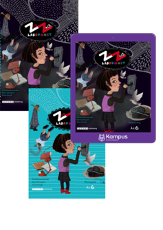 ZickZack 6 Läsrummet Elevpaket (text.bok+övn.bok+elevlicens)
