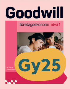 Goodwill Företagsekonomi nivå 1 Textbok
