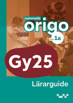 Matematik Origo nivå 1a Lärarguide