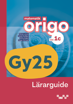 Matematik Origo nivå 1c Lärarguide