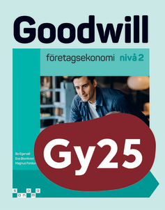 Goodwill Företagsekonomi nivå 2 Textbok