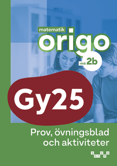 Matematik Origo nivå 2b Prov, övningsblad, aktiviteter