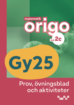 Matematik Origo nivå 2c Prov, övningsblad, aktiviteter