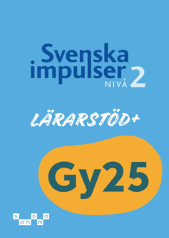 Svenska impulser nivå 2 Lärarstöd+ (Skollicens)