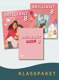 Brilliant English 8 Klasspaket och Lärarstöd+