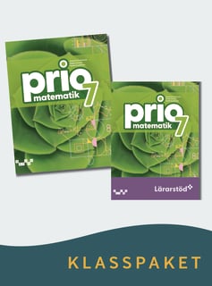 Prio Matematik 7 - klasspaket och Lärarstöd+
