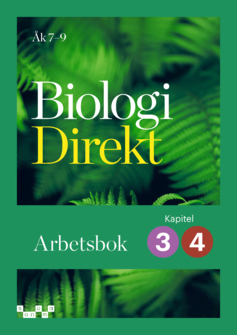 Biologi Direkt Arbetsbok, kapitel 3-4 (5-pack)