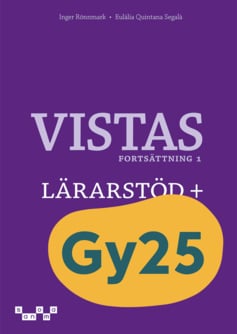 Vistas Fortsättning 1 Lärarstöd+ (Lärarlicens)