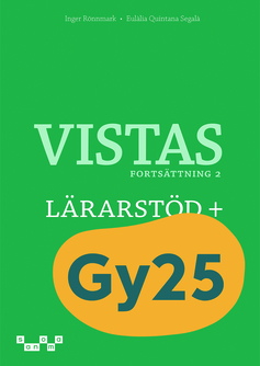 Vistas Fortsättning 2 Lärarstöd+ (Lärarlicens)