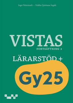 Vistas Fortsättning 2 Lärarstöd+ (Lärarlicens)