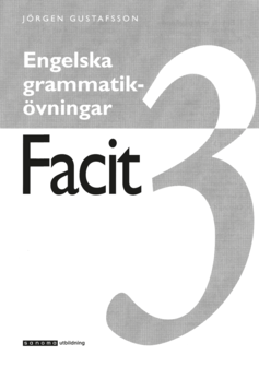 Engelska grammatikövningar 3 Elevfacit (5-pack)