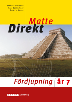 Matte Direkt år 7 Fördjupning