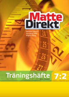 Matte Direkt Träningshäfte 7:2 (5-pack) Andra upplagan
