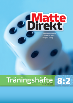 Matte Direkt Träningshäfte 8:2 (5-pack) Andra upplagan